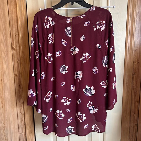 MIX BY 41 HAWTHORN Cavan Crew Neck Blouse - Size Large - Picture 4 of 5